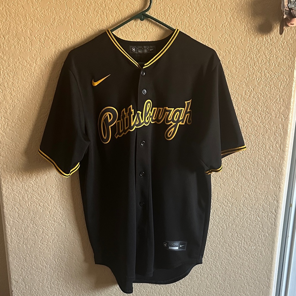 Nike Pittsburgh Pirates Script Jersey | Size M